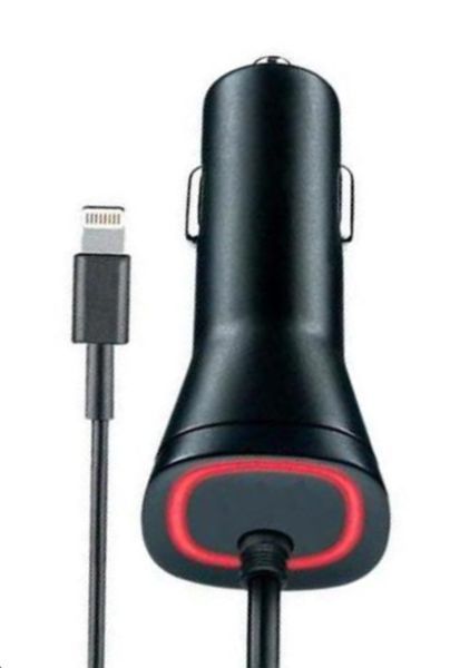 Verizon MFI Certified Lightning Car Charger For Apple iPhone 5 5S 5C 6