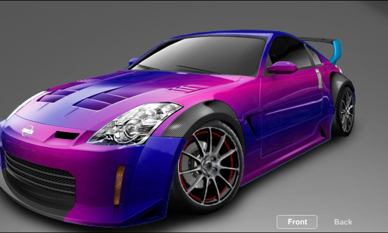 Pink nissan 350z myspace layouts #7