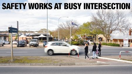 The Mt Barker Council will undertake a safety upgrade of the Adelaide Road entrance to Gawler Street including the installation of pedestrian activated traffic lights.
