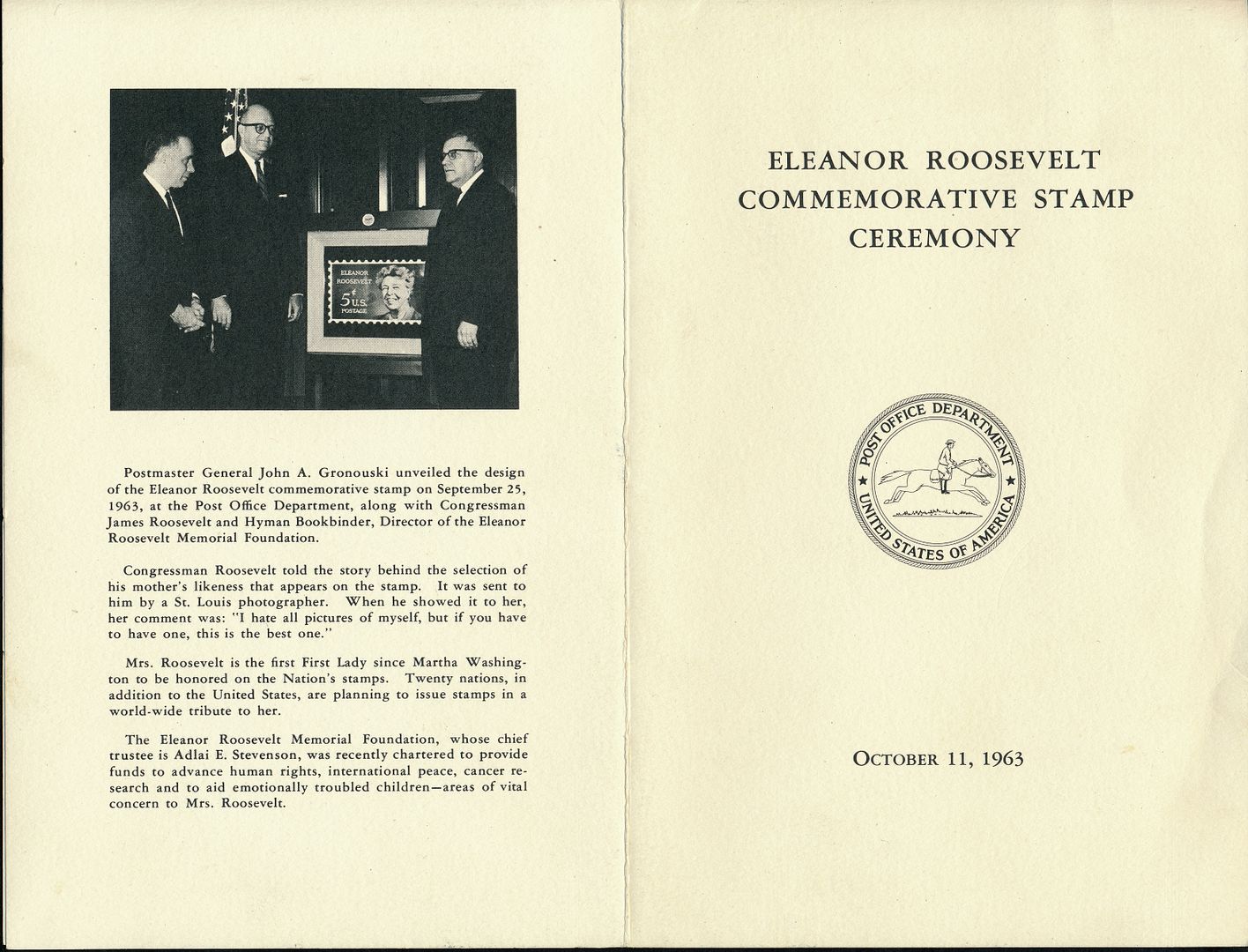 Eleanor roosevelt essay