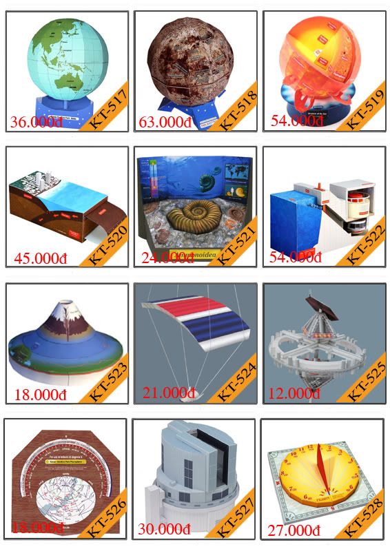 Bán mô hình giấy 3D chưa thành phẩm với 3,000 mẫu. - 43