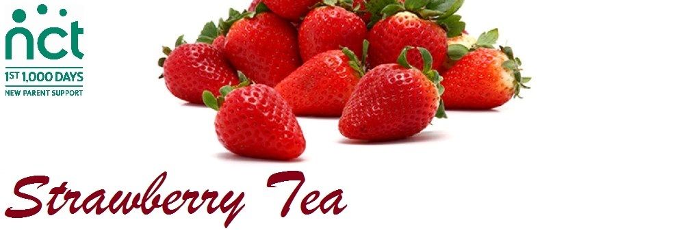 NCT St Albans and District Strawberry Tea banner