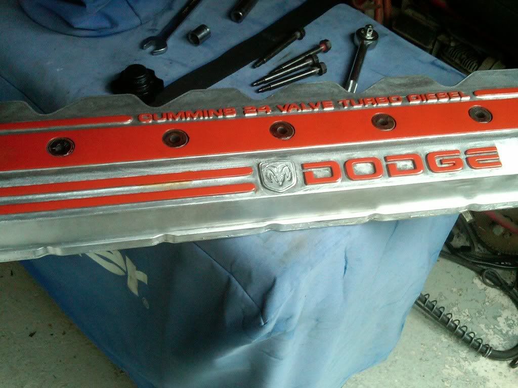 Painted Valve Cover. Dodge Cummins Diesel Forum