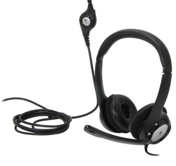 Logitech H390 ClearChat Comfort USB Headset with Microphone 981-000014 ...