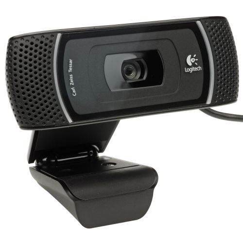 Logitech B910 Webcam USB Carl Zeiss Tessar Lens Optics 720p HD ...