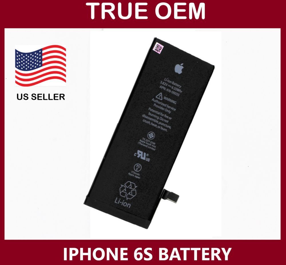 Original Genuine Apple iPhone 6S Battery Replacement - For iPhone 6S ...