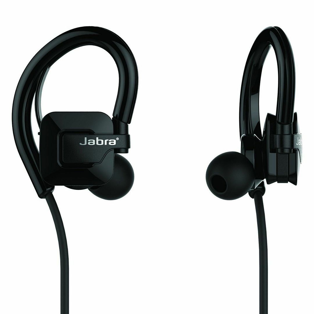 Jabra STEP Black EarHook Headset Wireless Bluetooth Stereo Music Sport