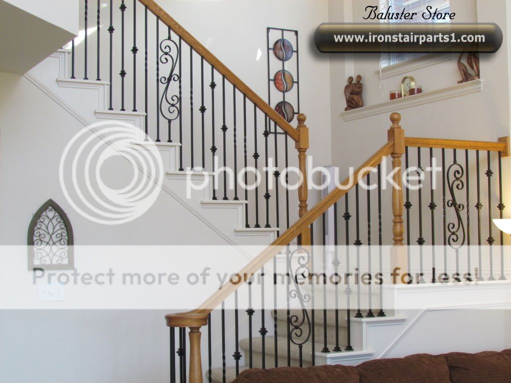 Iron Balusters High Quality and Powder Coated for Stairs and Balconies