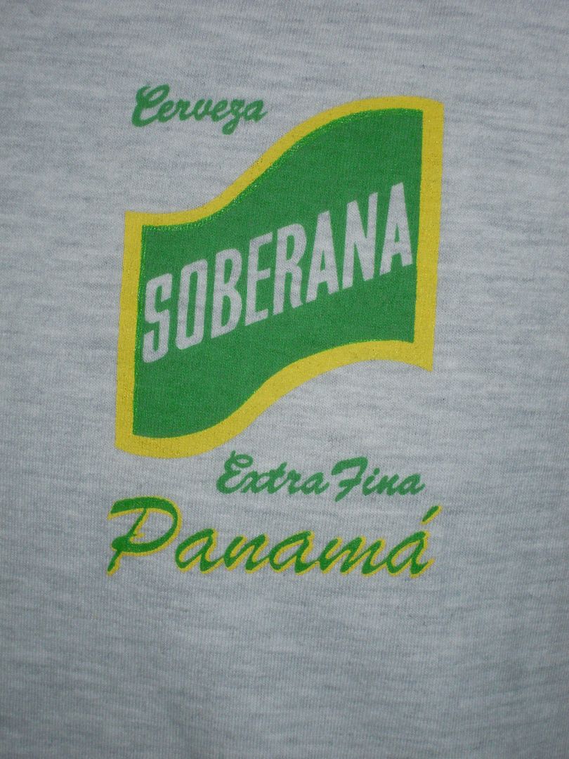 Soberana Cerveza Extra Fina Panama Beer Casual T Shirt XXL