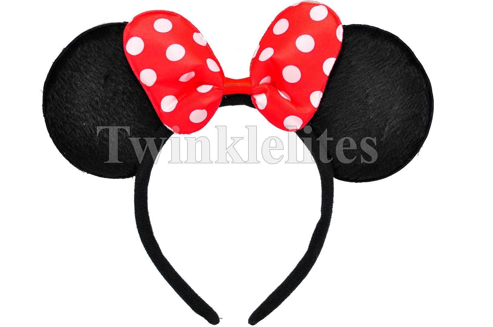 Minnie Mouse Ears Headband Polka Dots Plush Birthday Favors Party