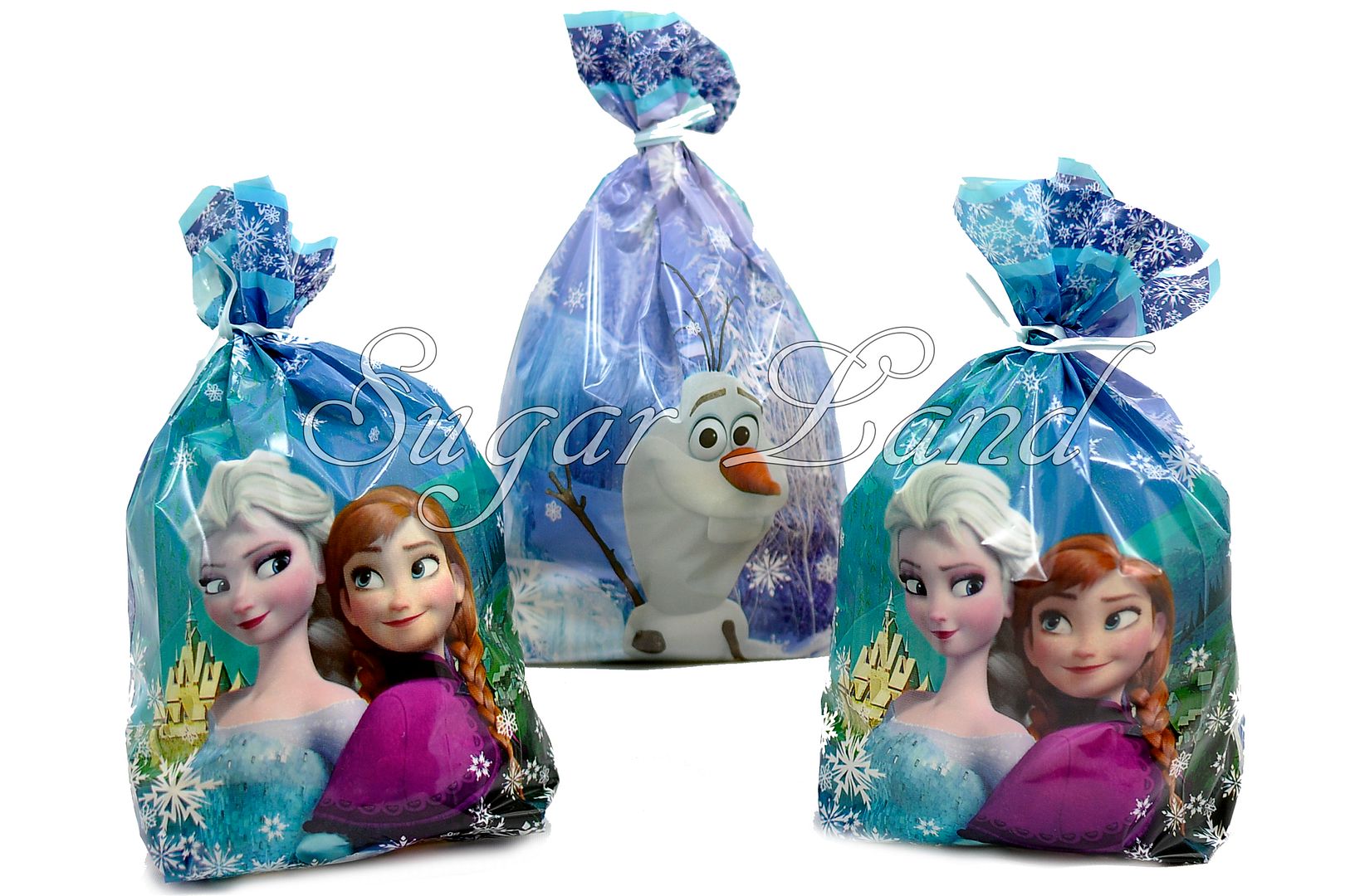 Disney Frozen Treat Bags Favors Cellophane Elsa Birthday Party Supplies ...