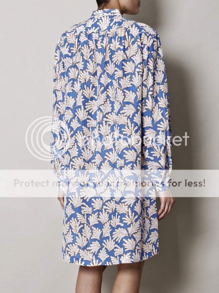 2012 $426 Diane von Furstenberg dvf 1974 Kaandra Silk Floral Tunic 