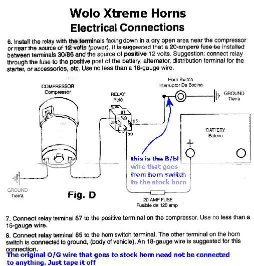 Air horns - Morris Minor Owners