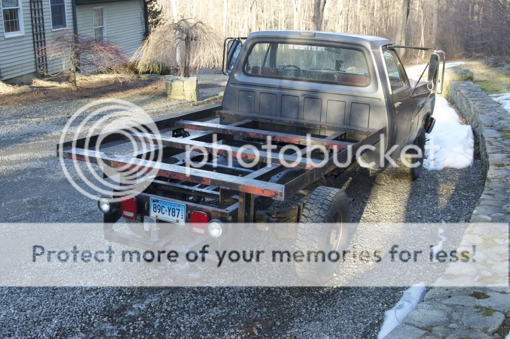 How to build a flatbed for a ford truck #6